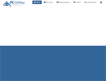 Tablet Screenshot of pcmax.es